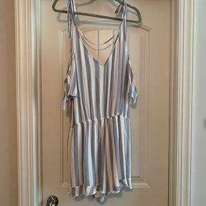 Striped Romper